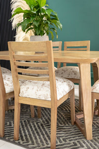 Comedor Cherner + sillas escala