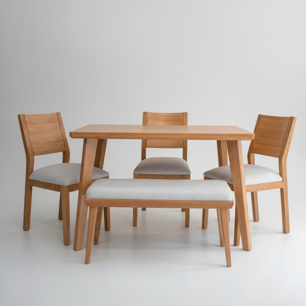 comedor de 4 puestos galaxia + butaco