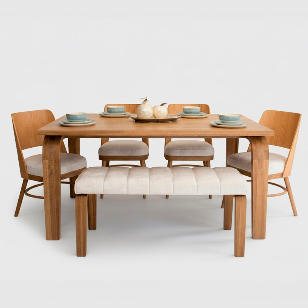 Comedor de 6 puestos odesa + butaco odesa