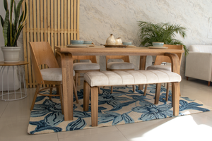 Comedor de 6 puestos odesa + butaco odesa