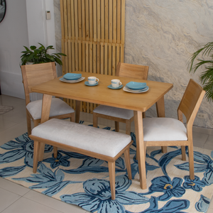 comedor de 4 puestos galaxia + butaco