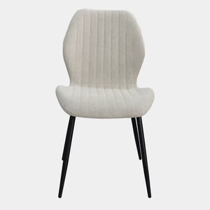 Silla de comedor tapizada Seul beige
