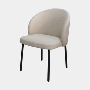 Silla de comedor tapizada Lisboa beige
