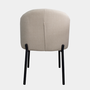 Silla de comedor tapizada Lisboa beige