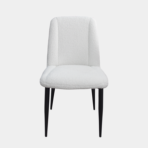 Silla de comedor Oliver, tapizado ovejero