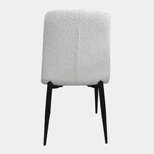 Silla de comedor Oliver, tapizado ovejero