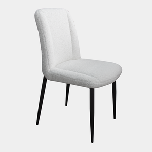 Silla de comedor Oliver, tapizado ovejero