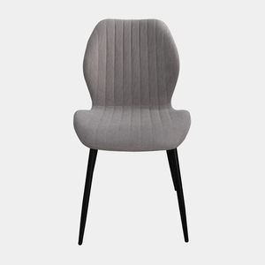 Silla de comedor tapizada Seul gris